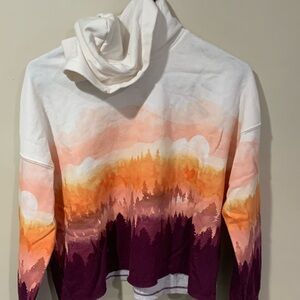 Girls XL cropped hoodie